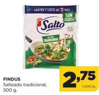 Alimerka Findus salteado tradicional oferta