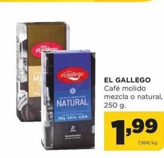 Alimerka El gallego café molido mezcla o natural oferta