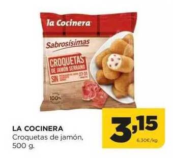Alimerka La cocinera croquetas de jamón oferta
