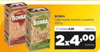 Alimerka Bonka café molido mezcla o superior oferta