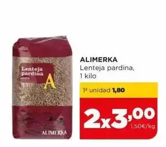 Alimerka Alimerka lenteja pardina oferta
