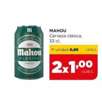Alimerka Mahou cerveza clásica oferta