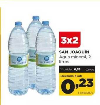 Alimerka San joaquín agua mineral oferta