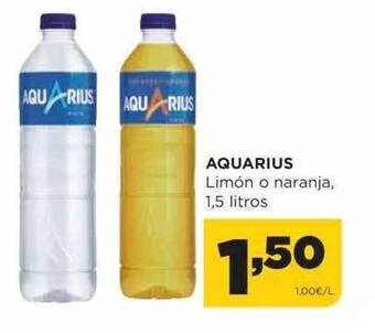 Alimerka Aquarius limón o naranja oferta