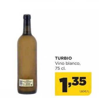 Alimerka Turbio vino blanco oferta