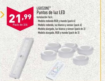 ALDI Puntos de Luz LED oferta