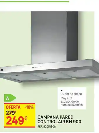 Leroy Merlin CONTROLAIR CAMPANA PARED BH 900 oferta