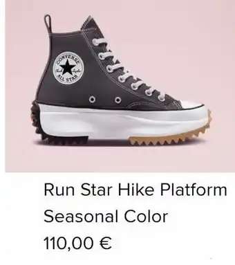 All star run star hike platform seasonal color 110,00 €