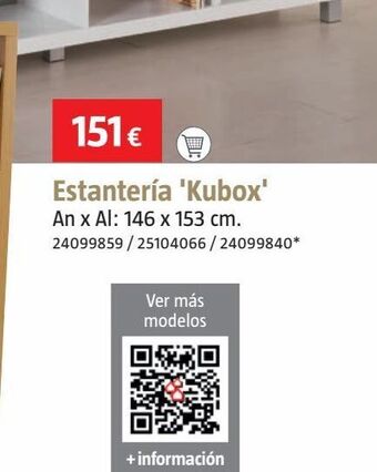 Bauhaus Estanterías oferta