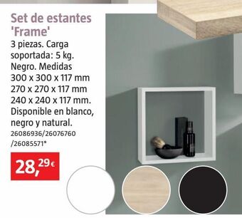 Bauhaus Set de estantes oferta
