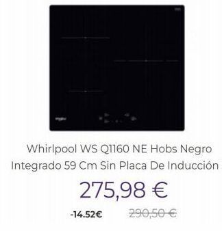 Miró Placa de inducción whirlpool oferta