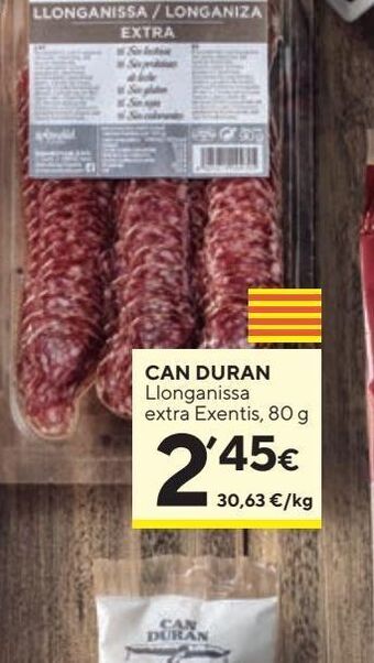 Caprabo Llonganissa extra exentis can duran oferta