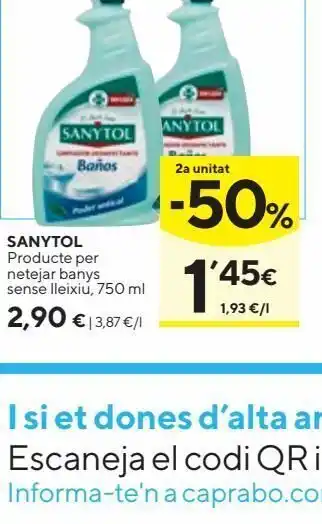 Caprabo Beguda energètica ultra white monster oferta