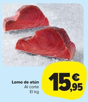 Carrefour Market Lomo de atún al corte el kg oferta