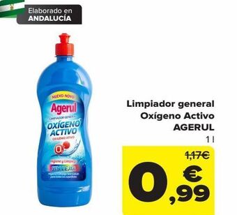 Carrefour Limpiador general oxígeno activo agerul oferta