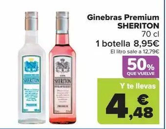 Carrefour Ginebra premium sheriton oferta