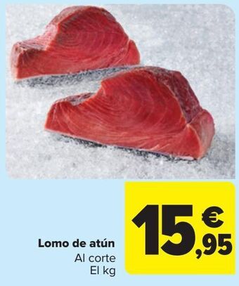 Carrefour Lomo de atún oferta