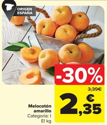 Carrefour Melocotón amarillo oferta