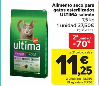 Carrefour Alimento seco para gatos esterilizados última oferta
