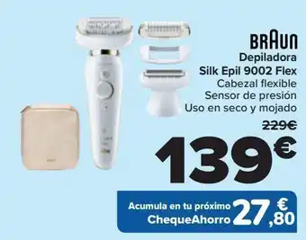 Carrefour Depiladora braun oferta