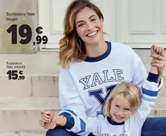 Carrefour Sudadera yale oferta