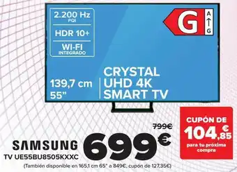 Carrefour Tv ue55bu8505kxxc samsung oferta