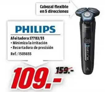 MediaMarkt Philips Afeitadora S7783/55 oferta