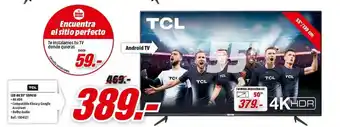 MediaMarkt Tcl Led 4k 55" 55P618 oferta