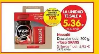 Alimerka Nescafé Descafenaido 200g oferta