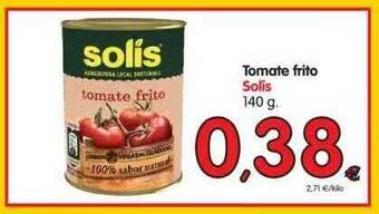 Alimerka Solís Tomate Frito 140g oferta