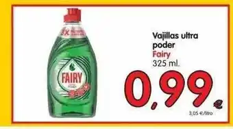 Alimerka Fairy Vajillas Ultra Poder 325ml oferta