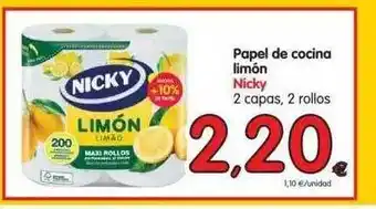 Alimerka Nicky De Cocina Limón oferta