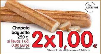 Alimerka Chapata Baguette 250g oferta