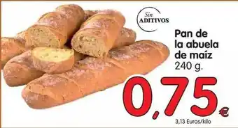 Alimerka Pan De La Abuela De Maíz 240g oferta
