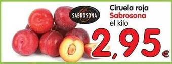 Alimerka Sabrosona Ciruela Roja oferta
