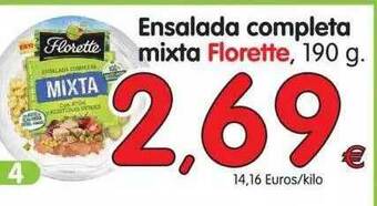 Alimerka Florette Ensalada Completa Mixta 190g oferta