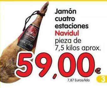 Alimerka Navidul Jamón Cuatro Estaciones oferta