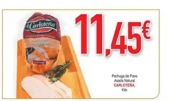 Masymas Carloteña Pechuga De Pavo Asada Natural oferta