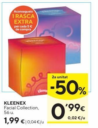 Caprabo Kleenex facial collection oferta