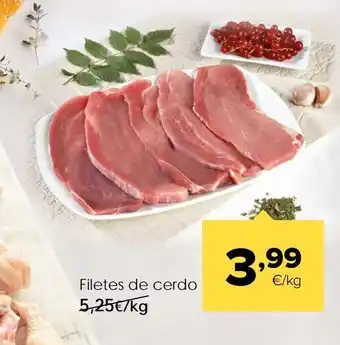 Autoservicios Familia Filetes de cerdo, el kg oferta