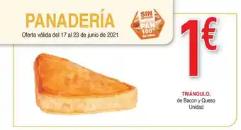 Masymas Triángulo De Bacon Y Queso Unidad oferta