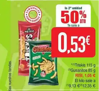 Masymas Risi Triskis Gusanitos oferta