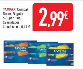 Masymas Tampax oferta