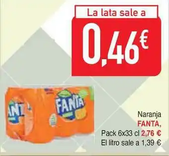 Masymas Naranja Fanta oferta