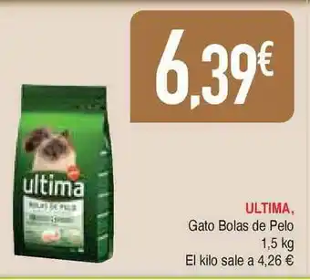 Masymas Ultima Gato Bolas De Pelo 1,5kg oferta