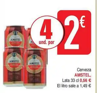 Masymas Amstel Cerveza 33cl oferta