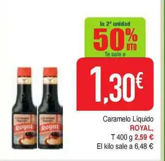 Masymas Royal Caramelo Líquido 400g oferta