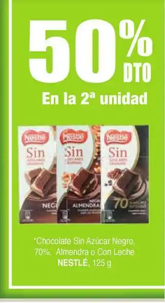 Masymas 50% Dto En La 2e Unidad Chocolate Sin Azúcar Negro oferta