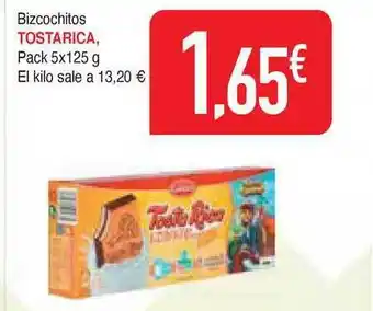 Masymas Tostarica Bizcochitos 5x125g oferta