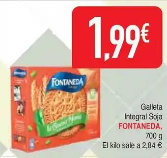 Masymas Fontaneda Galleta Integral Soja 700g oferta